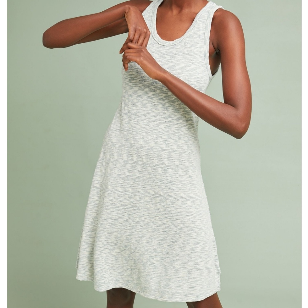 Anthro & Sol Angeles Spaces Dyed Dress Sweater